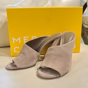 Mercedes Castillo Izar High Leather Mules